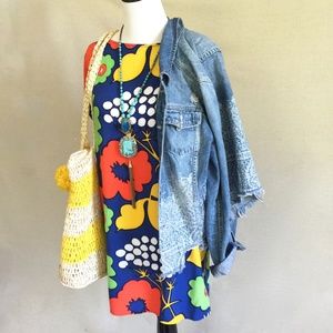 Bright Marimekko for Target  Dress/Beach Cover S